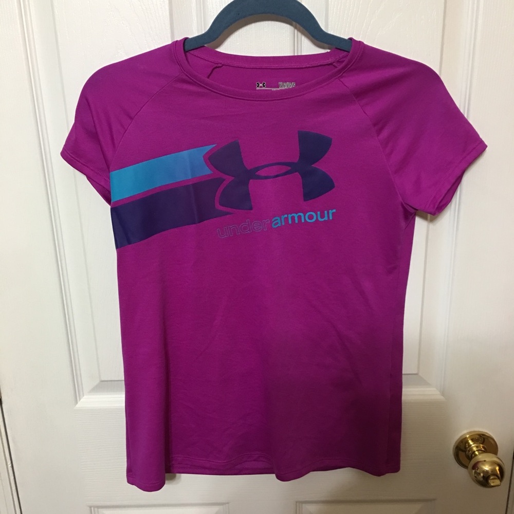 Under Armour Purple Tee